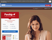 Tablet Screenshot of gmx.parship.ch