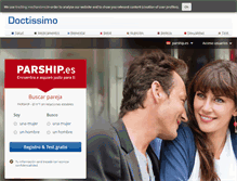 Tablet Screenshot of doctissimo.parship.es