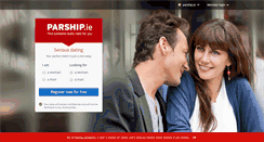 Desktop Screenshot of parship.ie