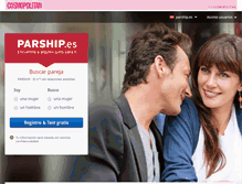 Tablet Screenshot of cosmopolitan.parship.es