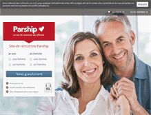 Tablet Screenshot of online.parship.fr