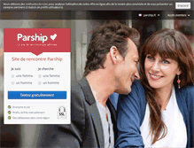 Tablet Screenshot of lepost.parship.fr