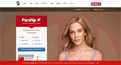 Desktop Screenshot of bluewin.parship.ch