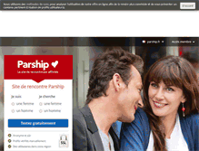 Tablet Screenshot of medisite.parship.fr
