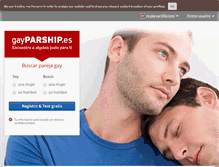 Tablet Screenshot of guys.parship.es
