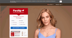 Desktop Screenshot of online.parship.at