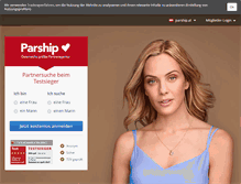 Tablet Screenshot of online.parship.at