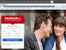 Tablet Screenshot of elpais.parship.es