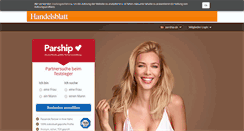 Desktop Screenshot of handelsblatt.parship.de