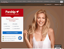 Tablet Screenshot of dmg.parship.de