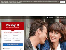 Tablet Screenshot of lexpress.parship.fr